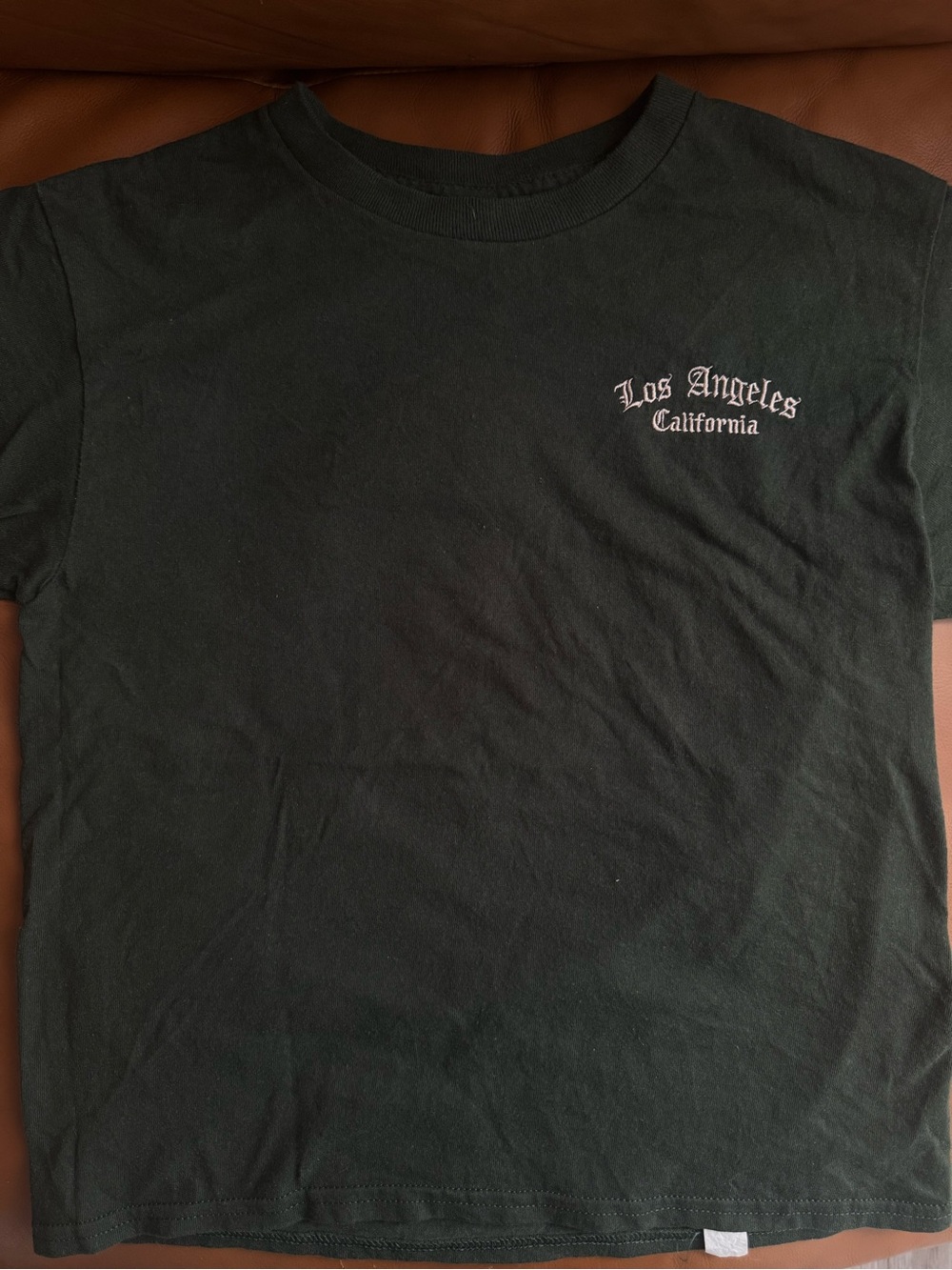 Los Angeles California Graphic Tee - Forest green T-Shirt